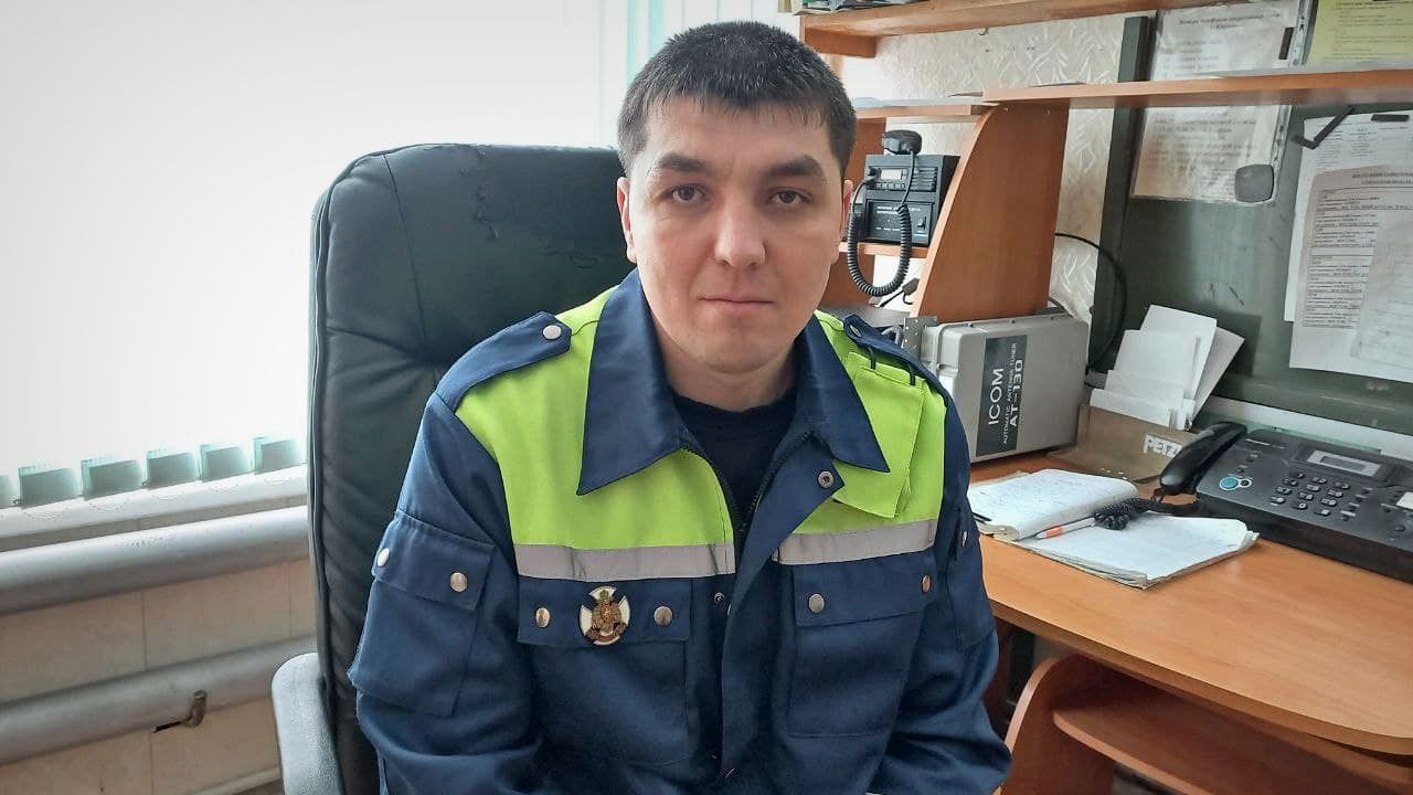 Карпинский спасатель Рустам Ахмадиев признан лучшим в области