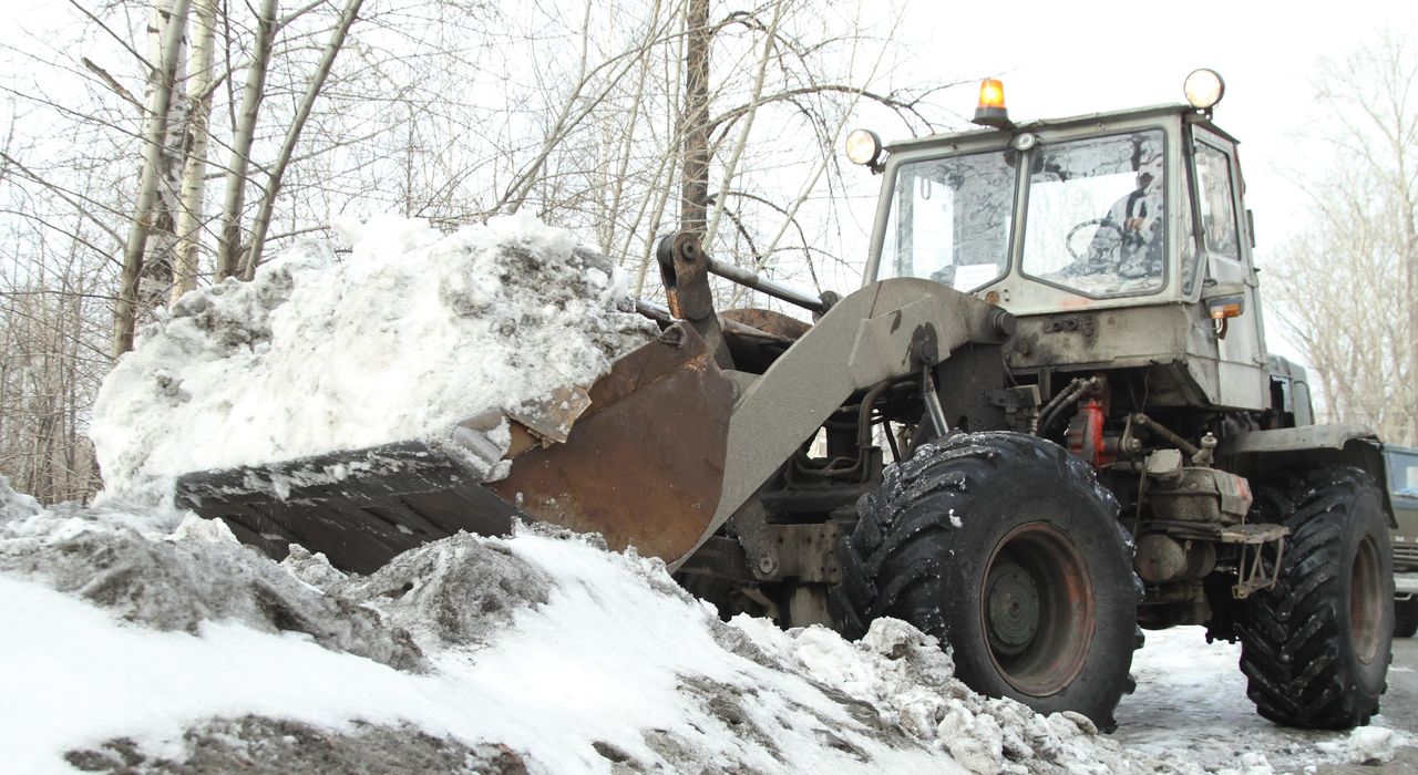 На вывоз снега потратят почти полмиллиона рублей