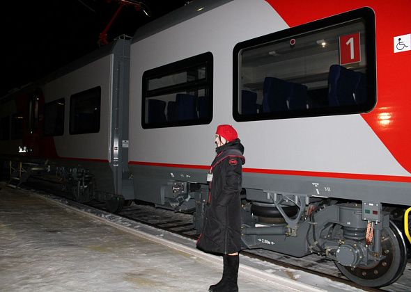 Вчера до Карпинска не доехал пригородный поезд «Ласточка»