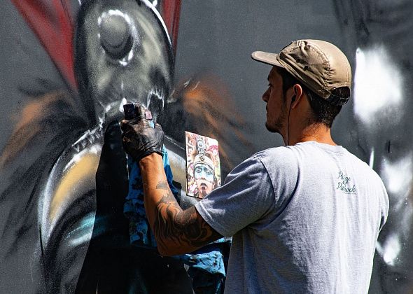 Карпинских художников приглашают рисовать граффити на краснотурьинской плотине