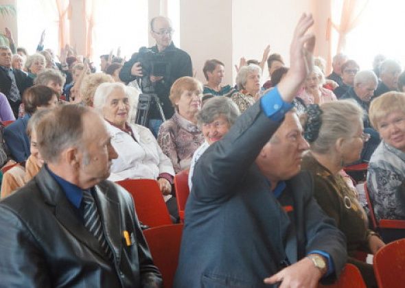 В Карпинске выбрали нового председателя совета ветеранов