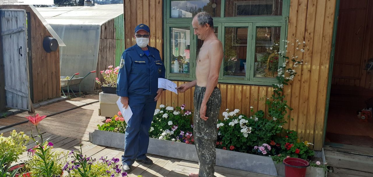 Работники 266 ПСЧ провели профилактический рейд в саду «Ягодка 2»