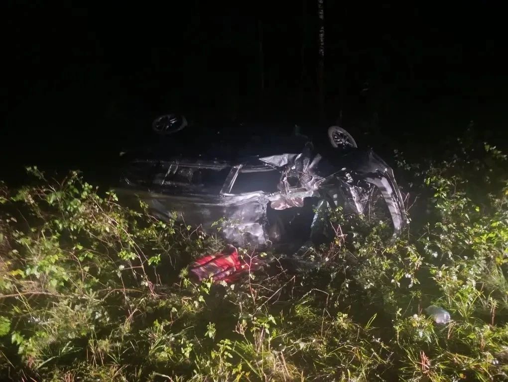 В ГАИ рассказали подробности ночной аварии на кытлымской трассе