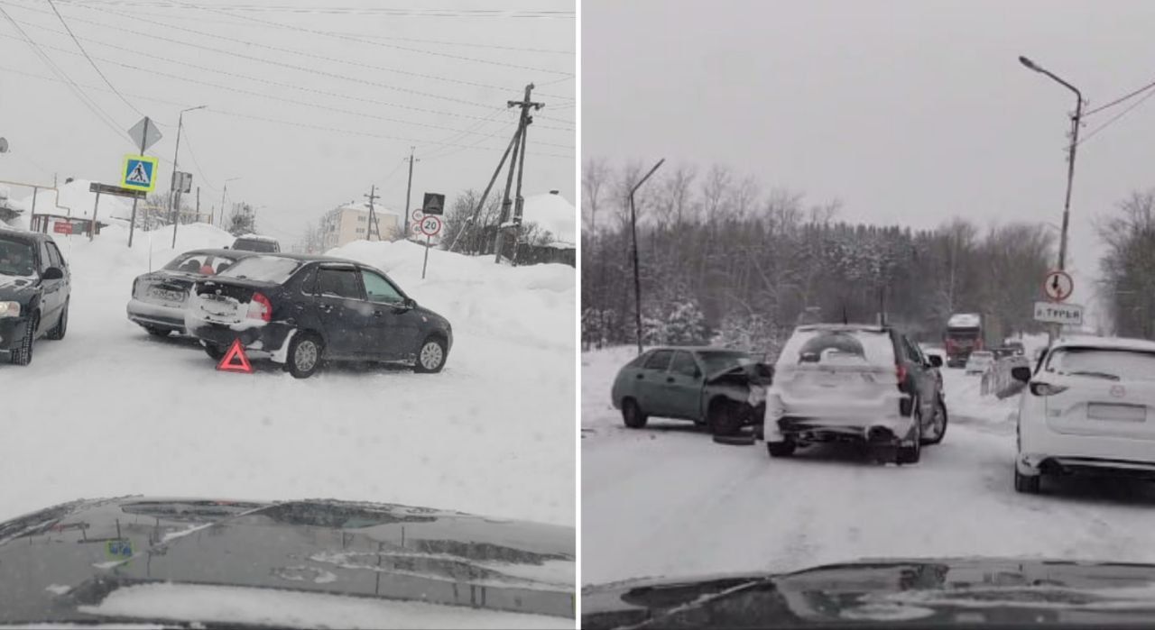 Сегодня в Карпинске произошли два ДТП. В ГИБДД просят водителей быть внимательнее на дорогах