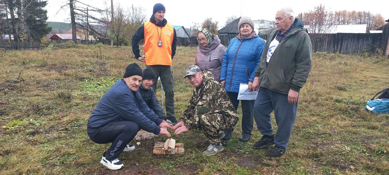 В Карпинске прошел турслет для пенсионеров