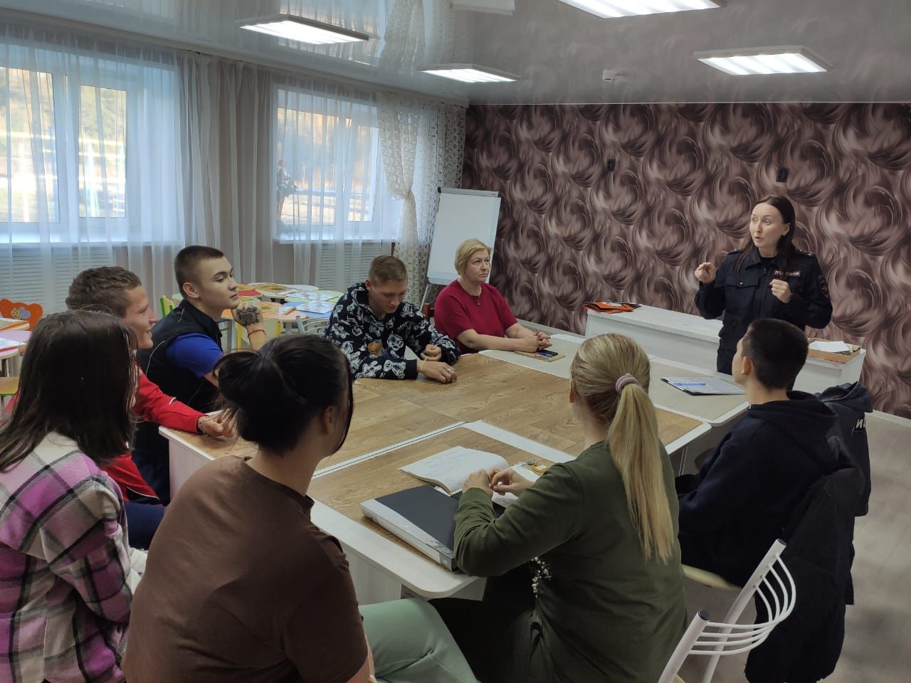 Правоохранители разъяснили детям их права и обязанности, напомнили об уголовной ответственности