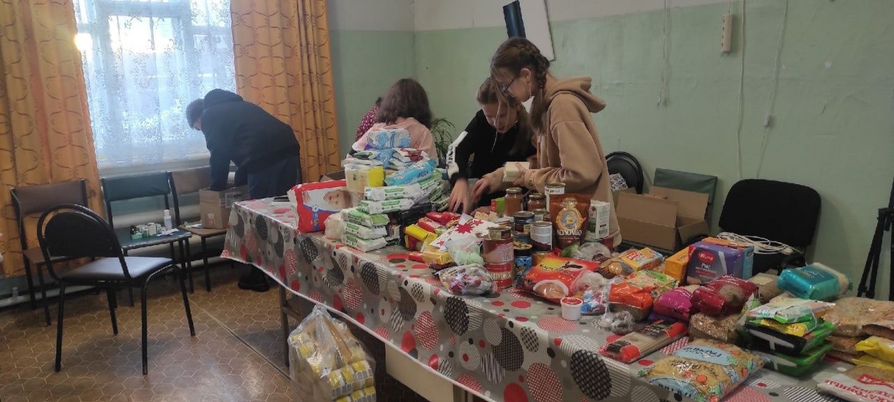 Кытлым собрал первую партию гуманитарной помощи для мобилизованных