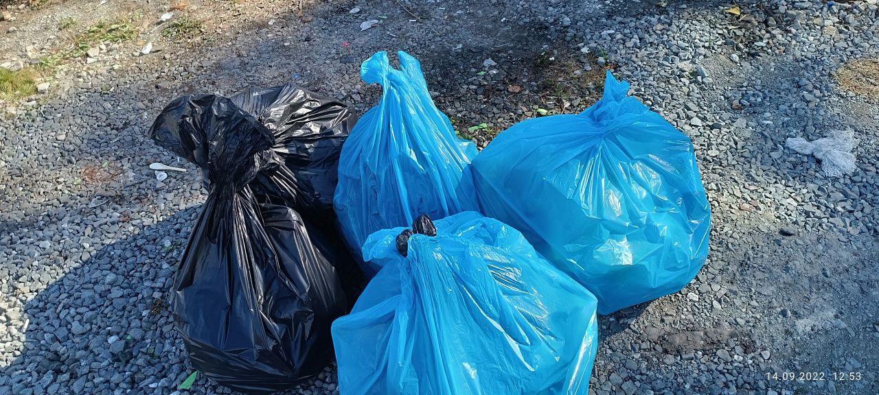 «Зеленые» активисты провели на борту разреза очередной субботник