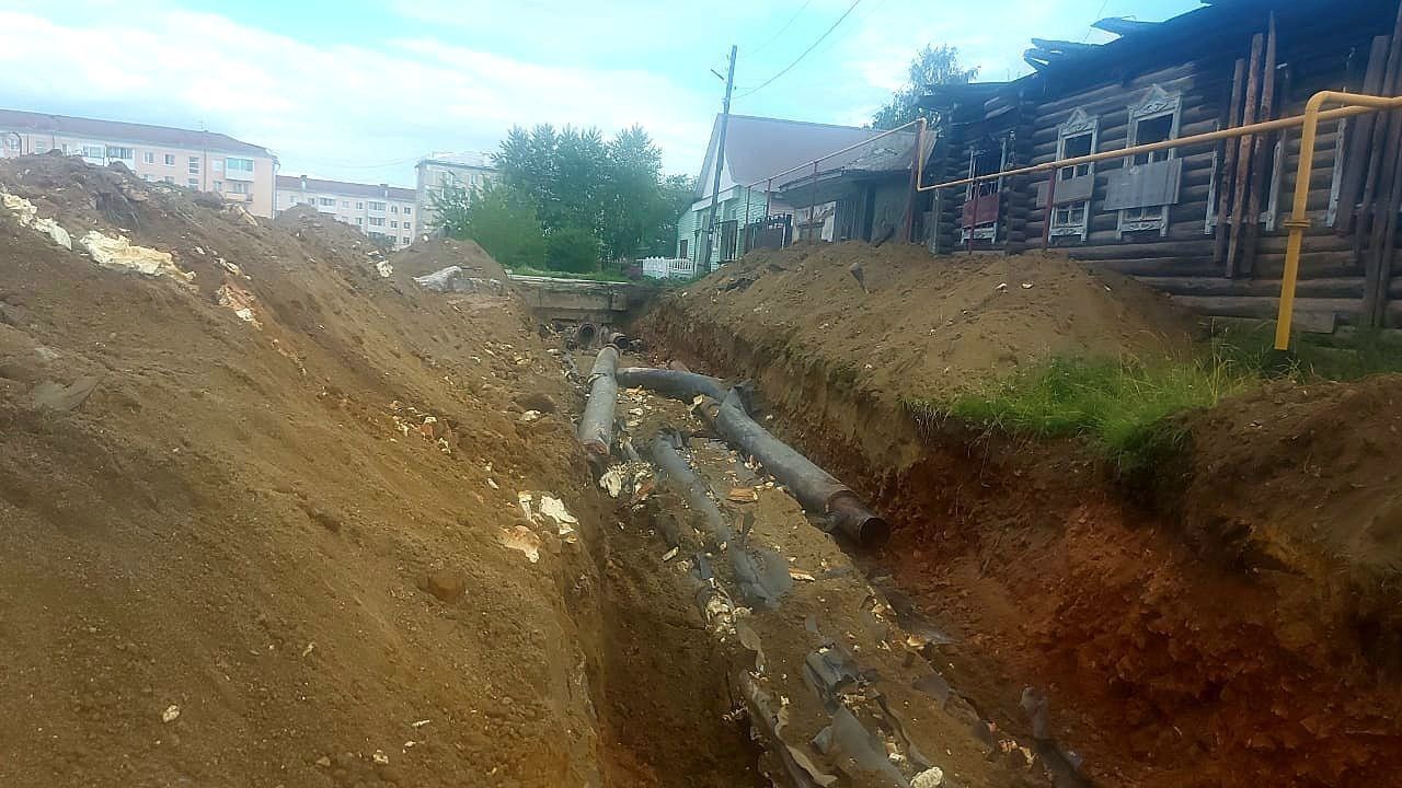 В Карпинске начался ремонт магистральных сетей котельной №13