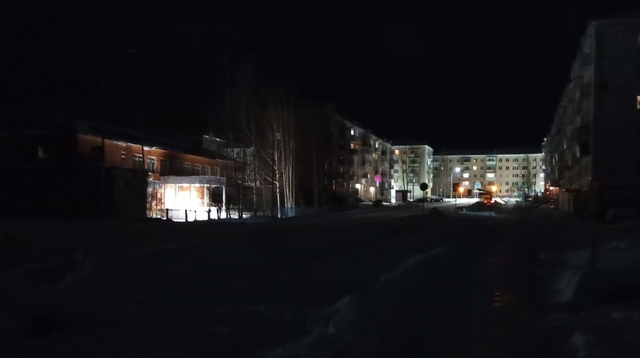 Горожане жалуются на отсутствие уличного освещения по Пролетарской и 8 Марта