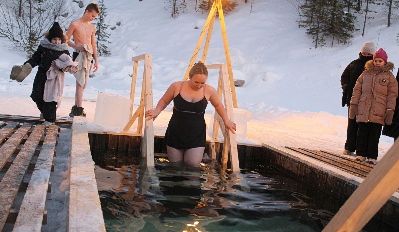 Карпинск готовится к крещенским купаниям