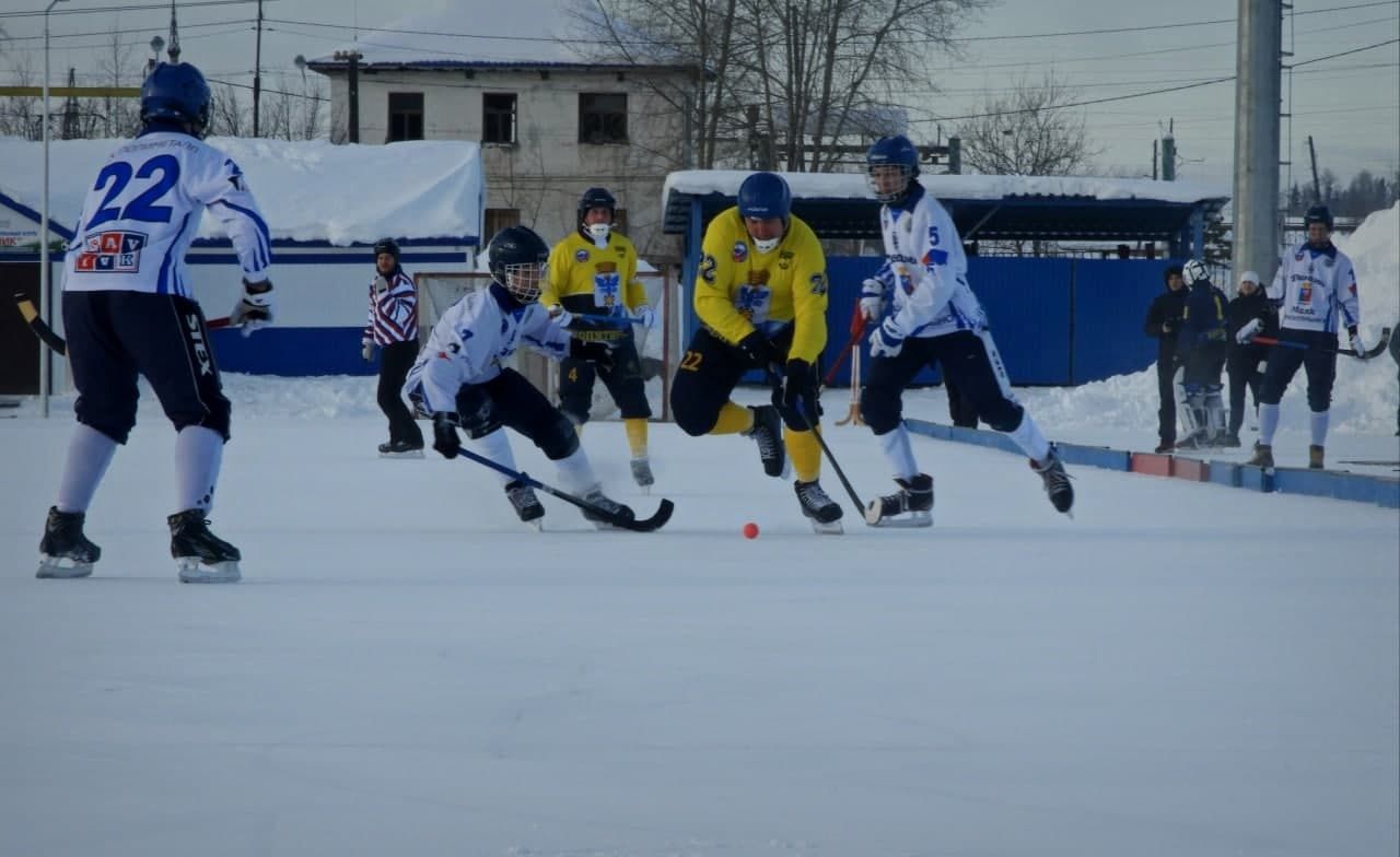 Карпинский «Спутник» стал чемпионом Свердловской области по хоккею с мячом