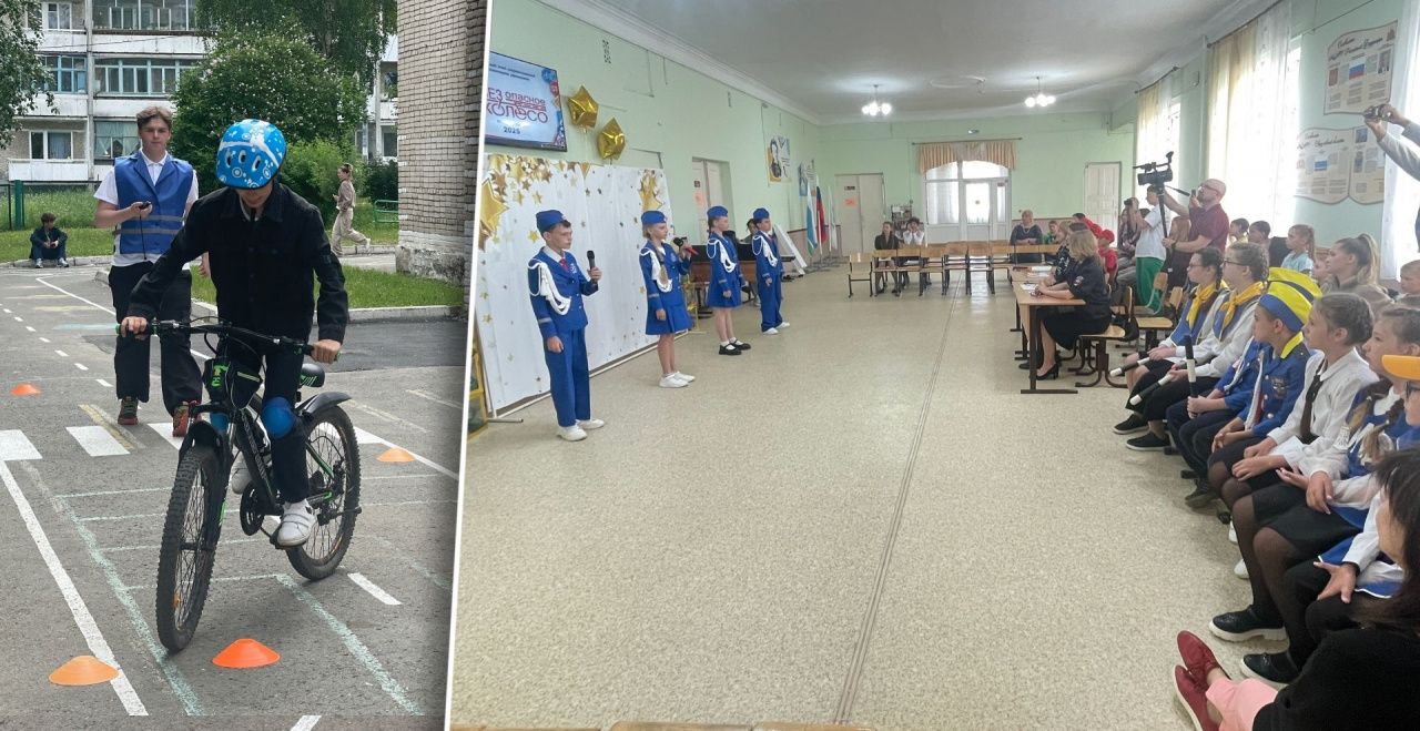 Ученики школы №16 будут представлять Карпинск на областном этапе конкурса «Безопасное колесо»