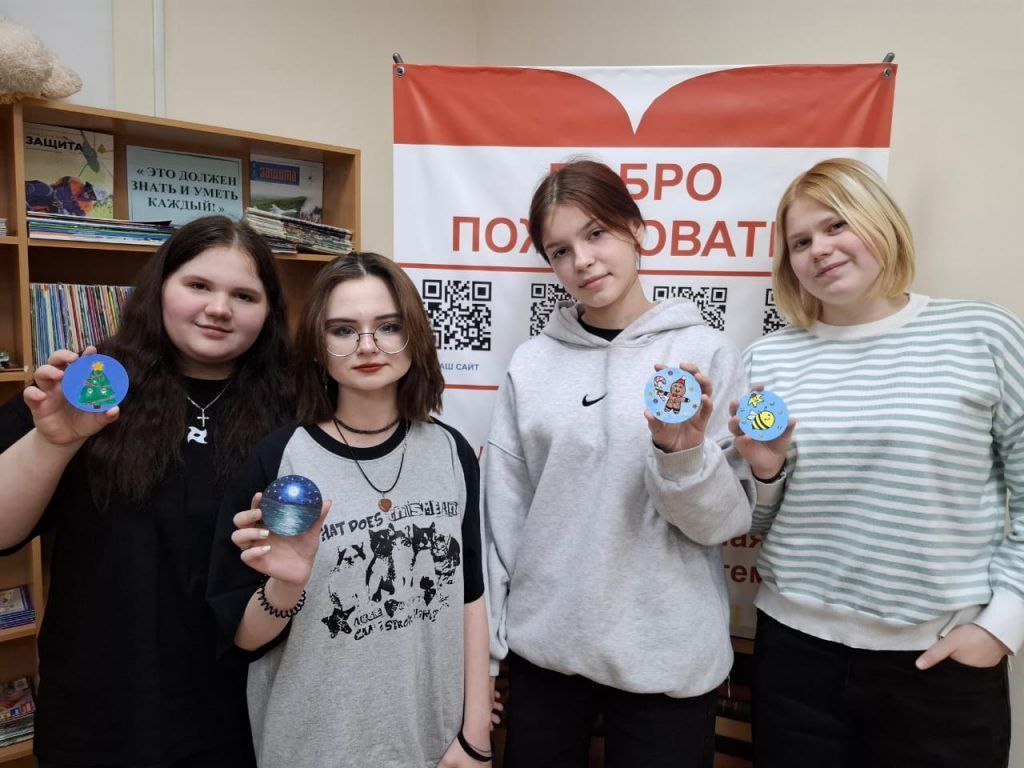 В библиотеке Попова прошел мастер-класс по рисованию
