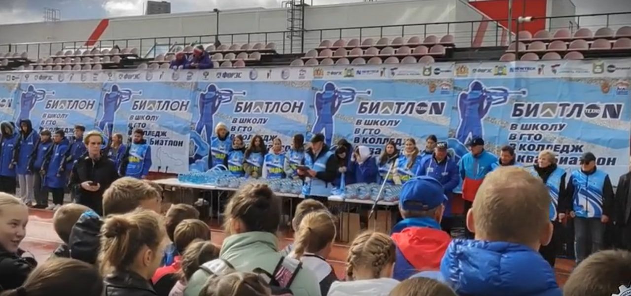 Студенты КМТ поучаствовали в «Аква-биатлоне» и заняли там второе место