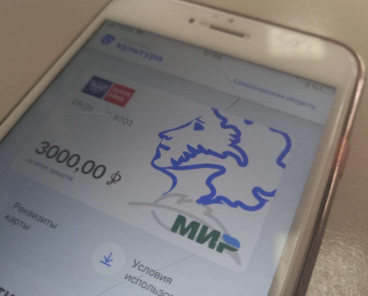 «Пушкинской картой» можно будет оплатить поход в кино. Правда, только на российские фильмы  