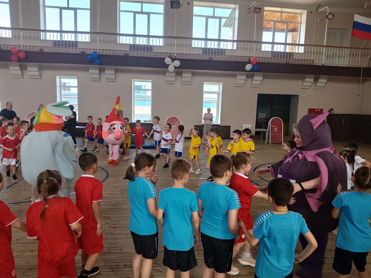 В Карпинске прошла спартакиада среди дошколят 