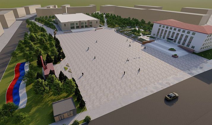 Мэрия опубликовала документ с перечнем элементов благоустройства на центральной площади