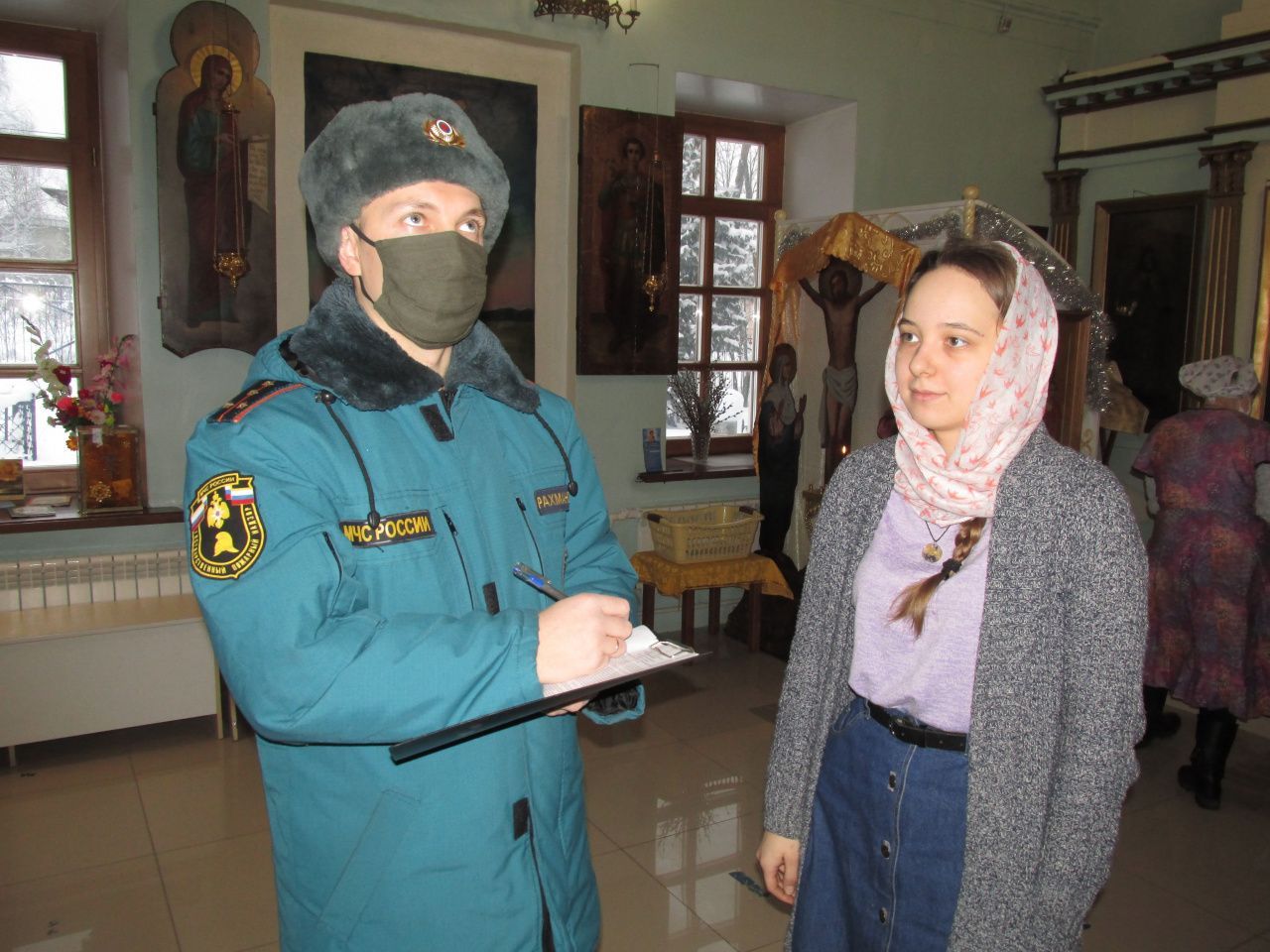 Сотрудники ОНД готовят церкви к «безопасному» Рождеству