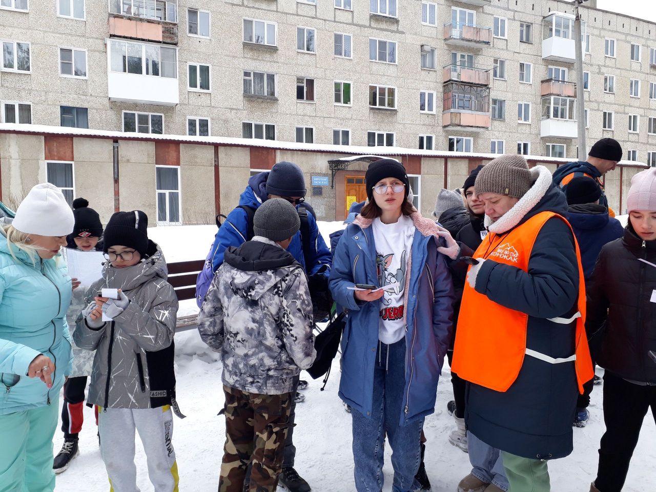 Юные туристы станции «Конжак» соревновались в ориентировании в Комсомольском парке