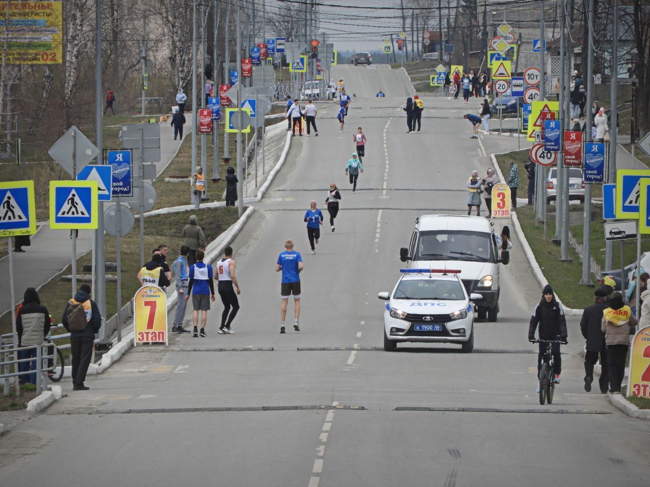 В этом году старт эстафеты на 9 Мая перенесен в район площади Славы