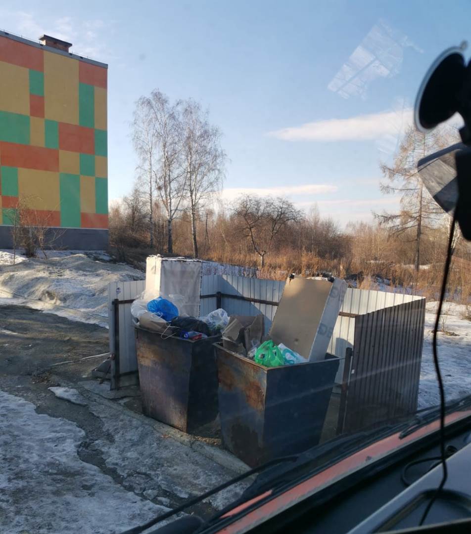 Крупногабаритный мусор не стоит выбрасывать в контейнер