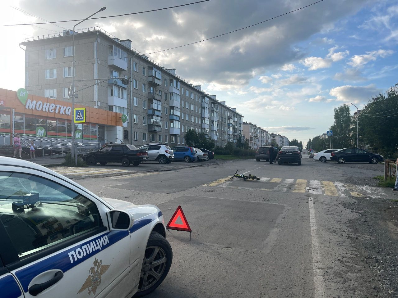 В ГАИ сообщили подробности ДТП с малолетним велосипедистом на пешеходном переходе по Мира