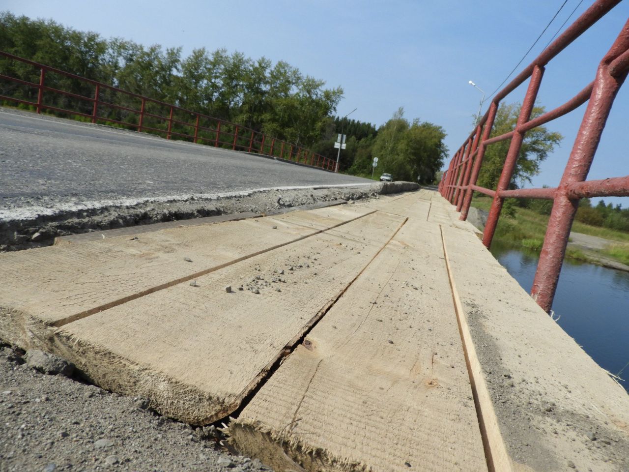 Мост, на который жаловались жители заречки — починили