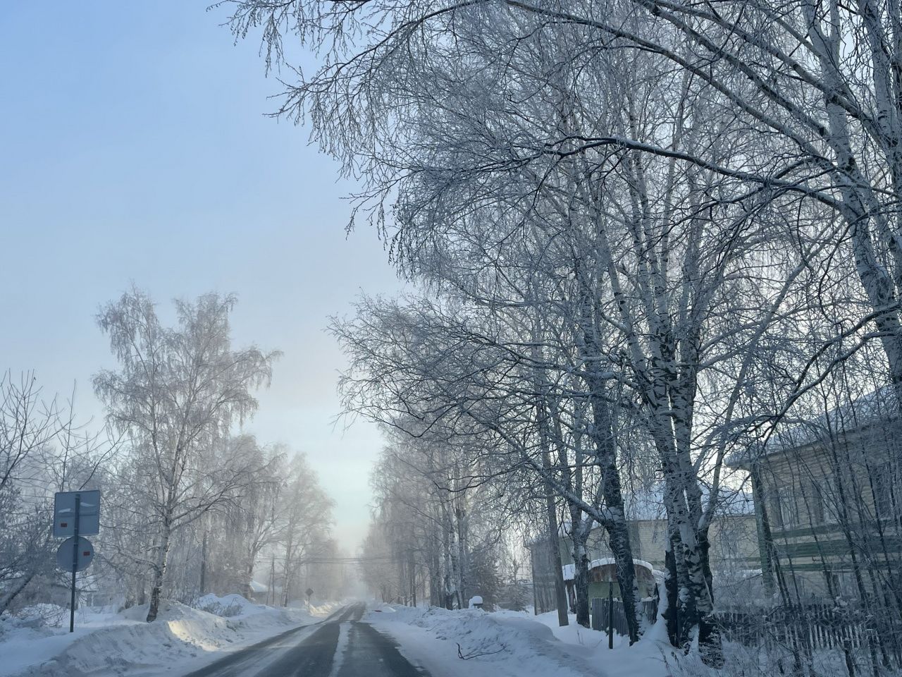Февраль на севере области начнется морозной погодой