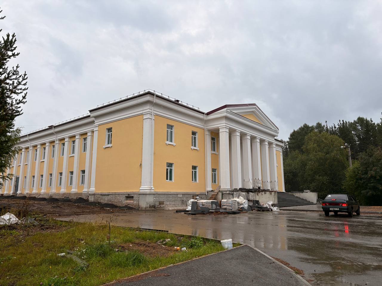 Подрядчик рассказал о текущей ситуации с ремонтом здания ДКУ