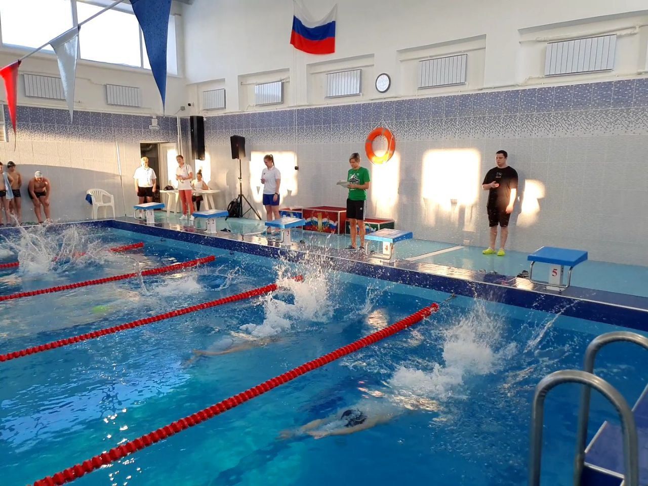 В бассейне пройдут городские соревнования по плаванию
