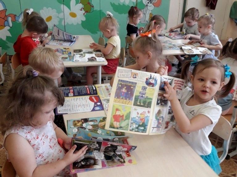 Библиотекари познакомили воспитанников детского сада №22 «Орленок» с детской литературой