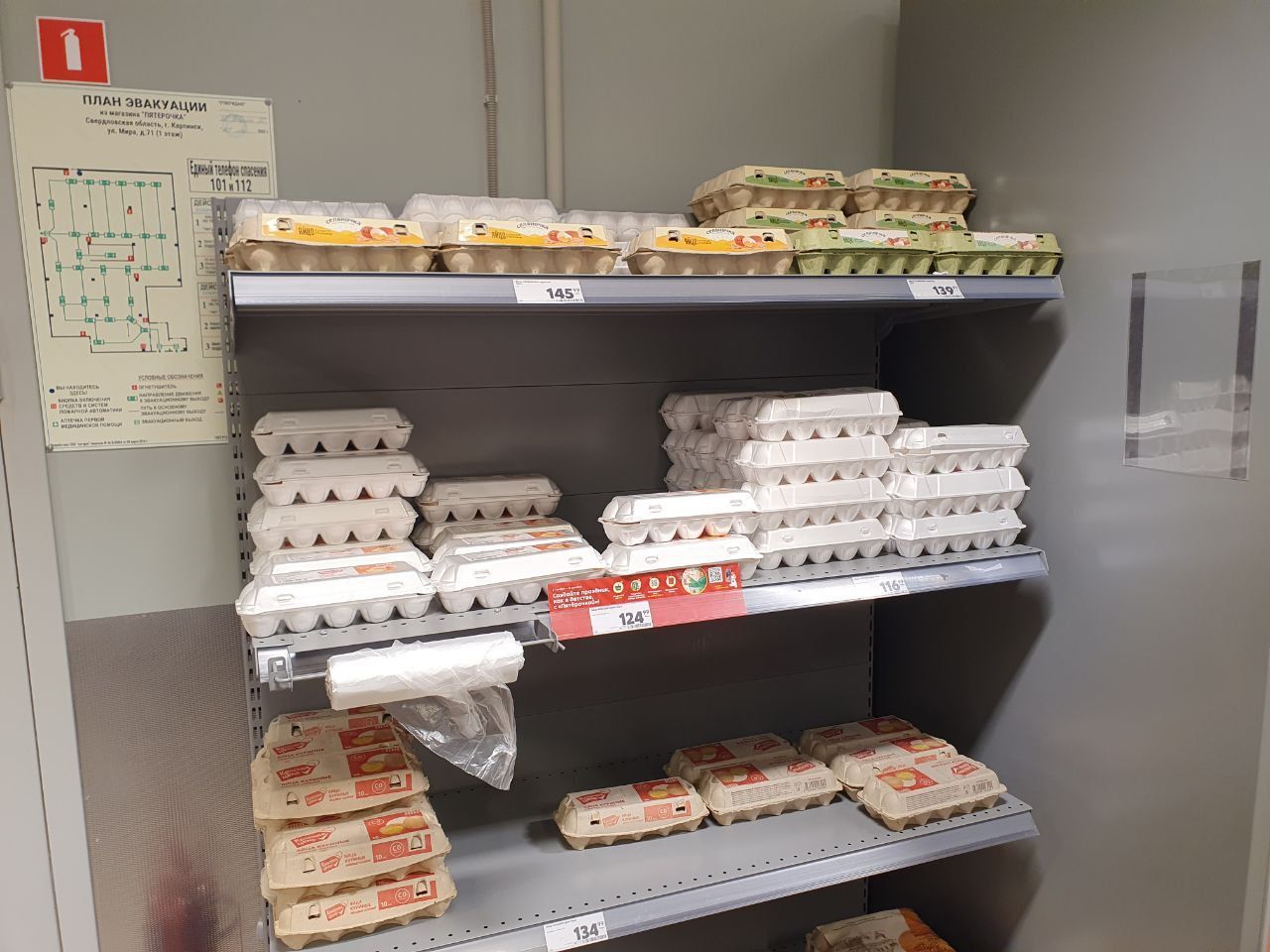 Сколько стоят яйца в Карпинске. Прошлись по популярным продуктовым сетям и сравнили цены
