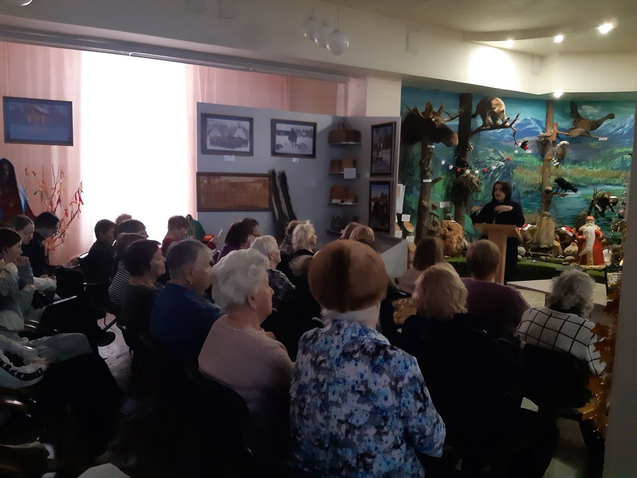 В городском музее отметили старый Новый год тематической лекцией
