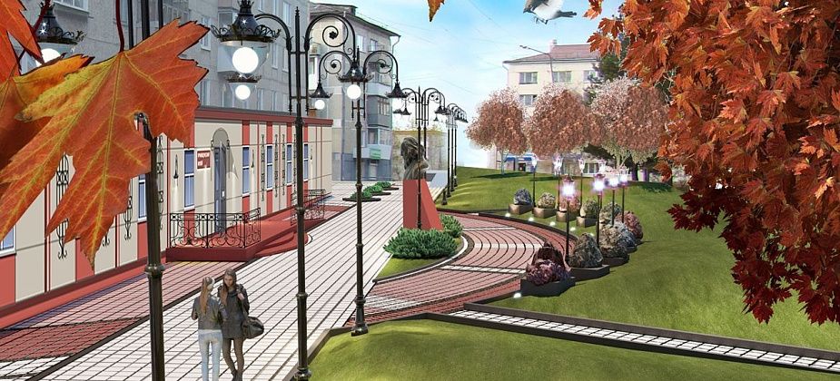 В мэрии показали, какой может быть территория музея после благоустройства