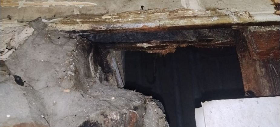 На выходных в Карпинске горел частный дом