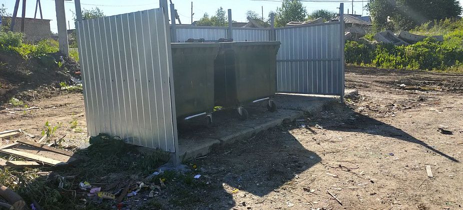 В Карпинске обустроят контейнерные площадки для сбора ТКО