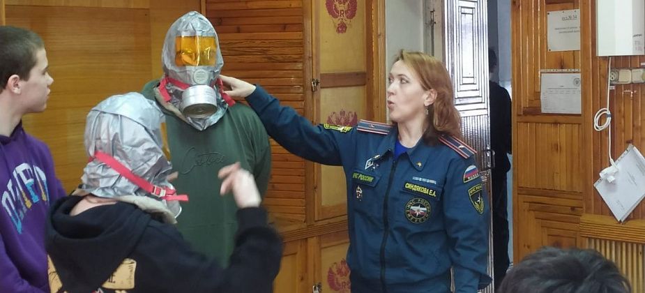 Сотрудники ОНД провели уроки ОБЖ в образовательных учреждениях