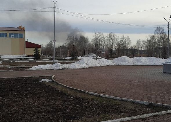 В ОНД рассказали, что горело вчера в Карпинске в стороне Эльмаша