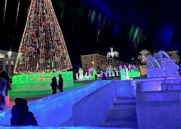 Ледовый городок разберут уже на этой неделе