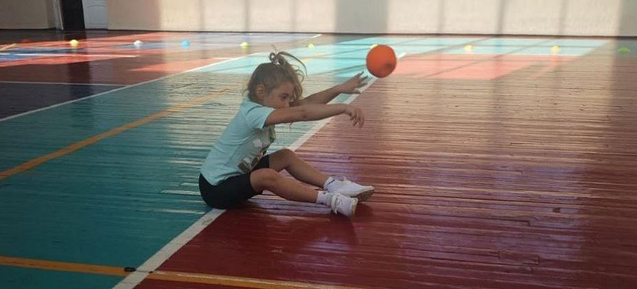 В спортшколе прошли соревнования для дошколят