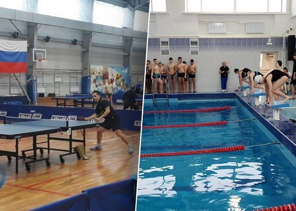 Завтра в Карпинске пройдут новогодние соревнования по плаванию и настольному теннису 