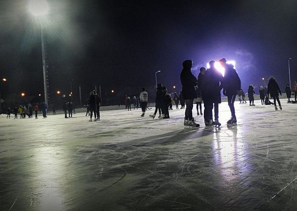 Городской каток планируют открыть уже на следующей неделе