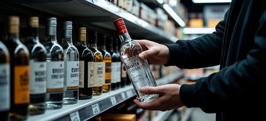 В Карпинске осудили мужчину, который украл в магазине бутылку водки, вырвав ее из рук продавцов