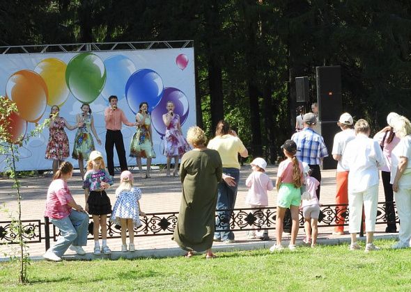 Сегодня в парке ДКУ праздновали День города