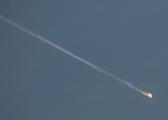 В Карпинске снова ожидаются осадки в виде обломков космического аппарата
