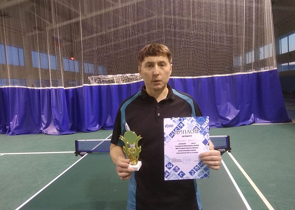 Карпинец стал победителем регионального турнира по настольному теннису