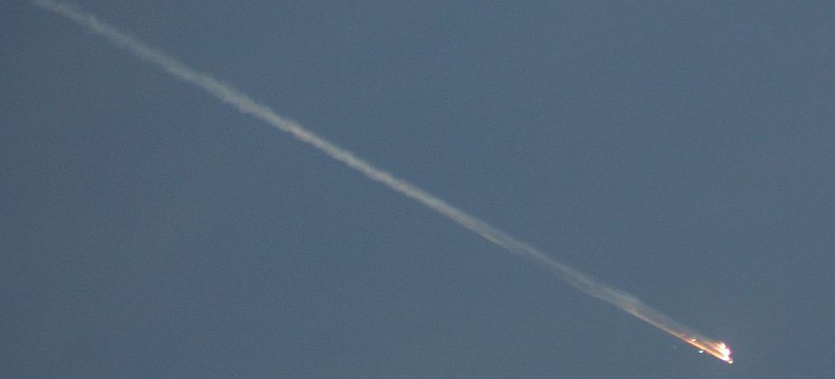 В лесном массиве карпинского района ищут ступени космической ракеты