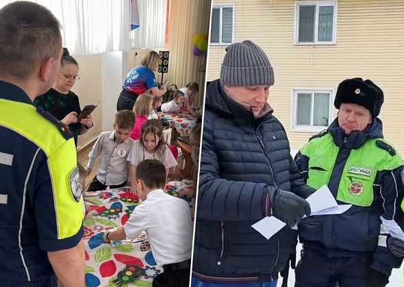 В Карпинске сотрудники ГАИ поработали с дошколятами, их родителями и педагогами
