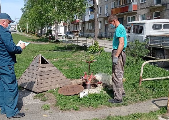 В Карпинске нашли неисправные пожарные гидранты